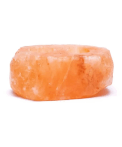 Portavela de té cristales de sal con 2 luces para Yoga 2 Unidades