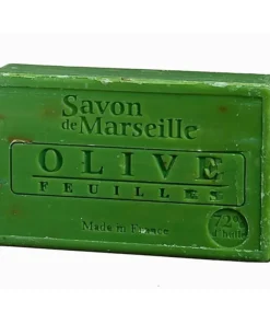 Jabón Natural de Marsella rectangular Hojas de olivo 4 unidades para yoga