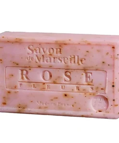 Jabón Natural de Marsella rectangular Pétalos de rosa 4 unidades para yoga