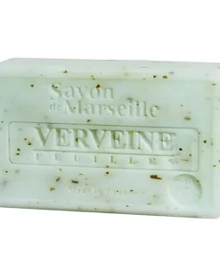 Jabón Natural de Marsella rectangular hojas de Verbena 4 unidades para yoga