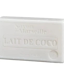 Jabón Natural de Marsella rectangular Leche de coco 4 unidades para yoga