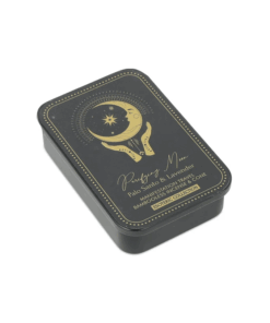 Incienso Esoteric Collection Purifying Moon & quemador en cajita deslizante de hojalata para Yoga 3 Unidades