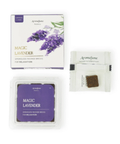 Ladrillos de incienso Aromafume Botanica Magic Lavender para Yoga 3 Unidades