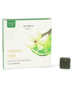 Ladrillos de incienso Aromafume Botánica Verbena Lime para Yoga 3 Unidades