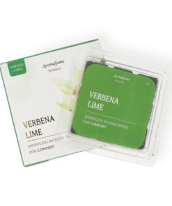 Ladrillos de incienso Aromafume Botánica Verbena Lime para Yoga 3 Unidades