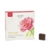 Ladrillos de incienso Aromafume Botánica Pink Rose para Yoga 3 Unidades