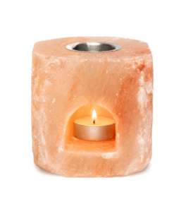 Difusor de aceite de cristal de sal para yoga