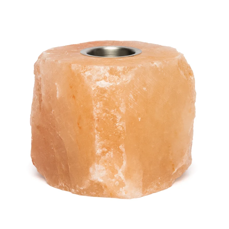 Difusor de aceite de cristal de sal para yoga